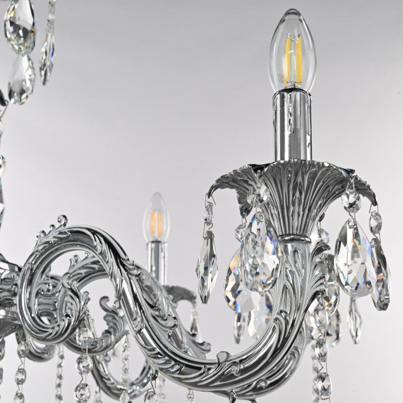 Подвесная люстра Bohemia Ivele Crystal AL7901 AL79101/8/250 B NW
