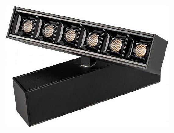 Светильник на штанге Arlight MAG-LASER-FOLD-45-S160-6W Warm3000 (BK, 15 deg, 24V) 026970