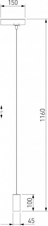 Подвесной светильник Elektrostandard Amend a065337