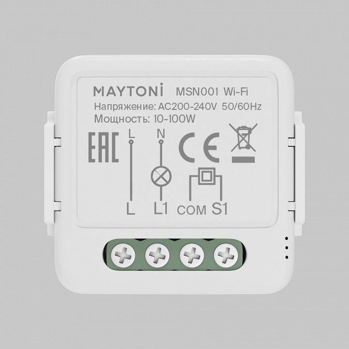 Конвертер Wi-Fi для смартфонов и планшетов Maytoni Lighting control Выключатели MSN001