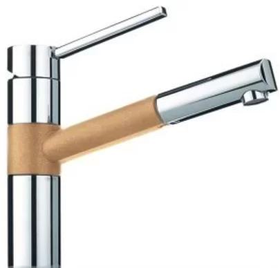 Смеситель Franke 350 хром/бежевый