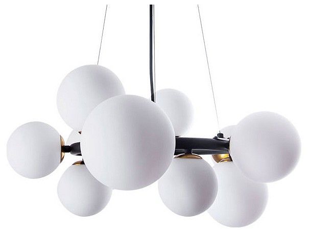 Подвесная люстра Arte Lamp Gemini A2243SP-10BK