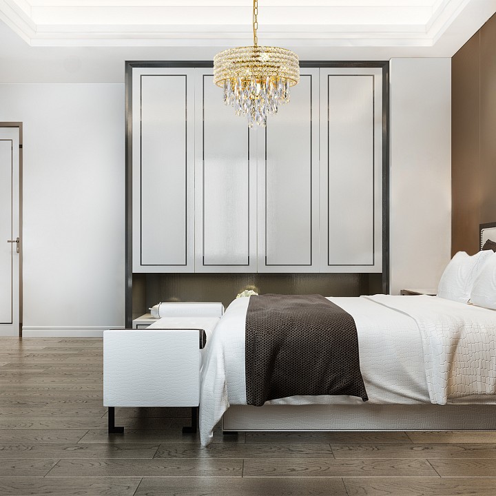 Подвесная люстра Escada 140009 140009/5P Gold
