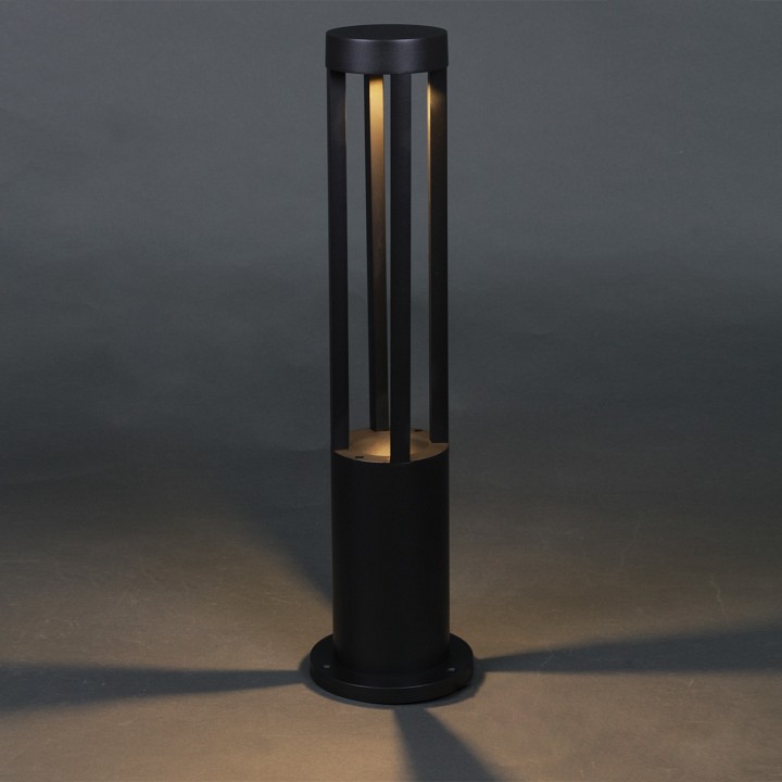 Наземный низкий светильник Reluce  09958-0.7-001JH 0,6M LED7W BK RLOS
