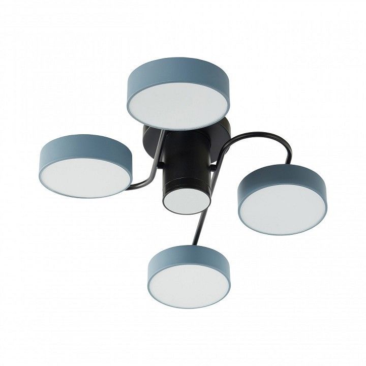Потолочная люстра Arte Milano Ferrara 253039/4+1 Bk/Gr