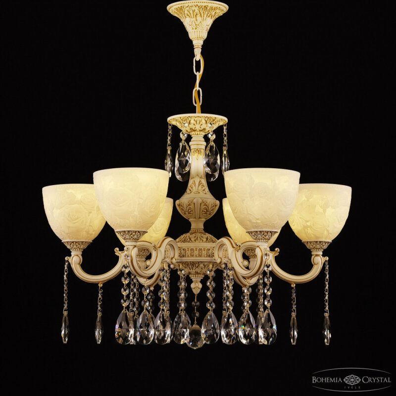 Подвесная люстра Bohemia Ivele Crystal AL7801 AL78101/6/175 A WMG P1 U Rose
