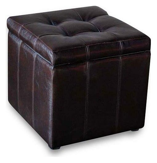 Пуф-сундук Модерна коричневая