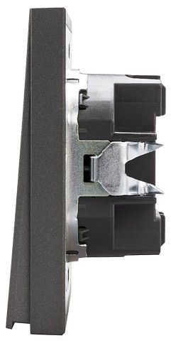 Переключатель проходной одноклавишный с подсветкой без рамки Kranz STRONG KR-78-0716-6