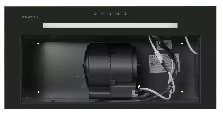 Встраиваемая вытяжка Maunfeld Crosby 850LED черный