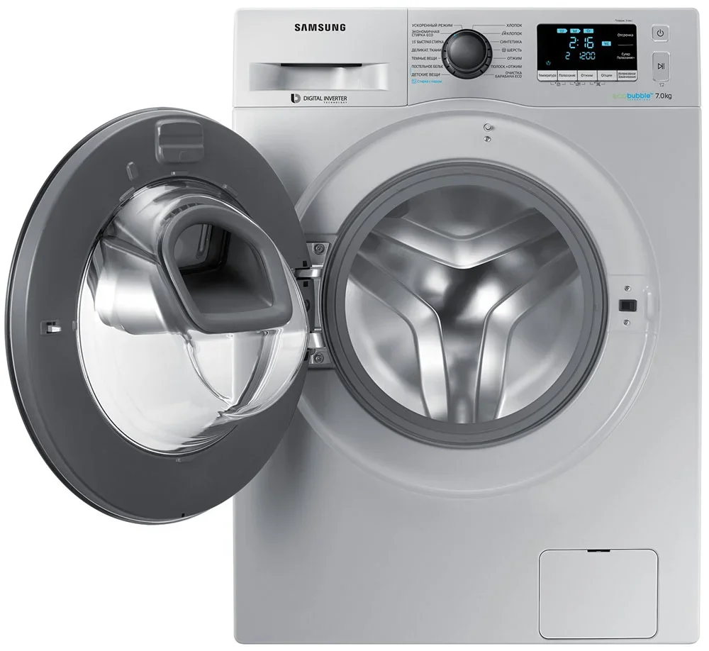 Стиральная машина Samsung WW70K62E00S AddWash