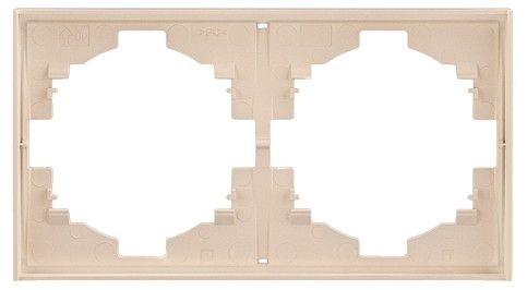 Рамка на 2 поста Kranz STRONG KR-78-0752-8