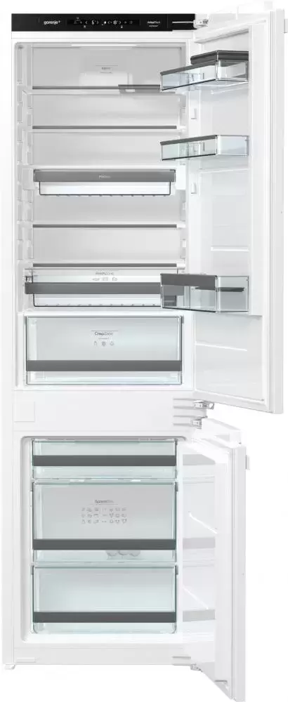 Встраиваемый двухкамерный холодильник Gorenje GDNRK5182A2