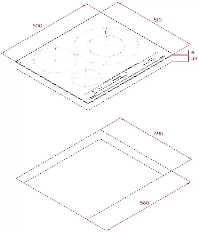 Варочная панель Teka IZC 63630 MST BLACK