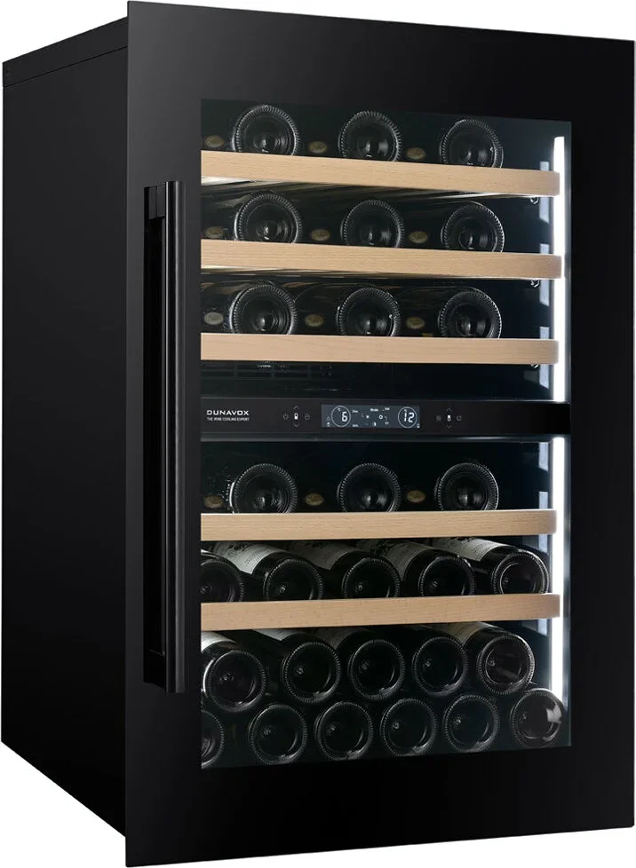 Встраиваемый винный шкаф Dunavox DVS-44.120DMB
