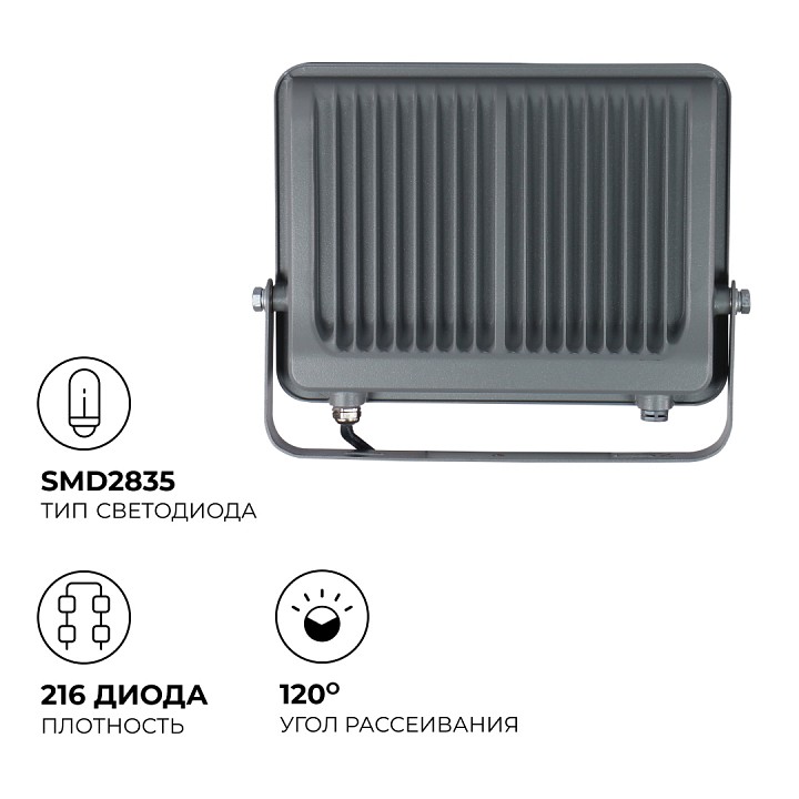 Настенно-потолочный прожектор Apeyron Electrics  05-49