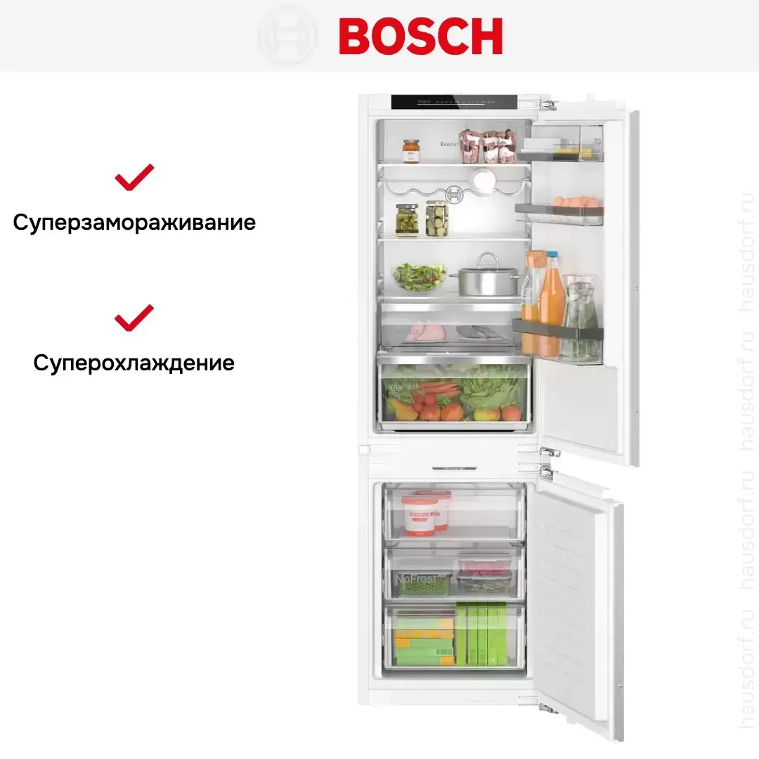 Встраиваемый холодильник Bosch KIN86ADD0