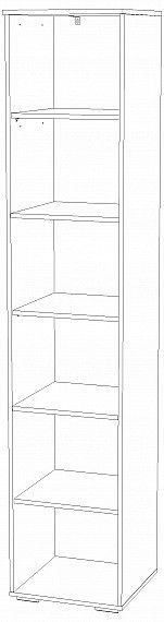 Шкаф для белья Сильва Банни ML654873087