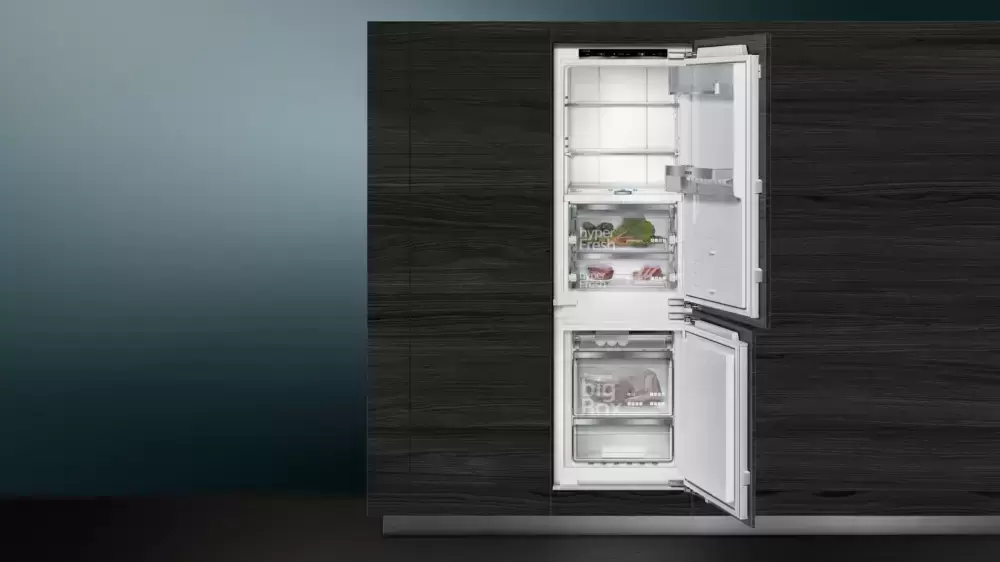 Встраиваемый холодильник с нижней морозильной камерой SIEMENS KI86FHD20R
