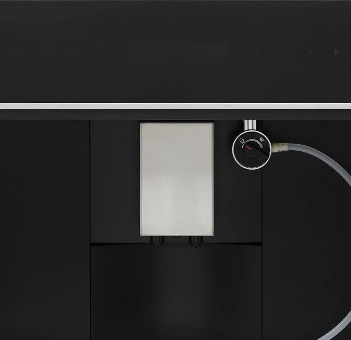 Встраиваемая кофемашина KRONA ONYX 45H coffee BL PHANTOM SILVER