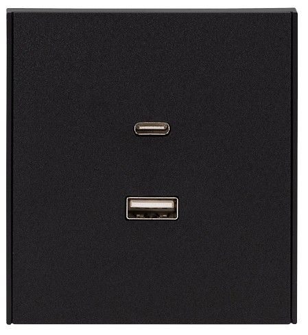 Розетка 2хUSB type A и C без рамки Kranz STRONG KR-78-0734-5