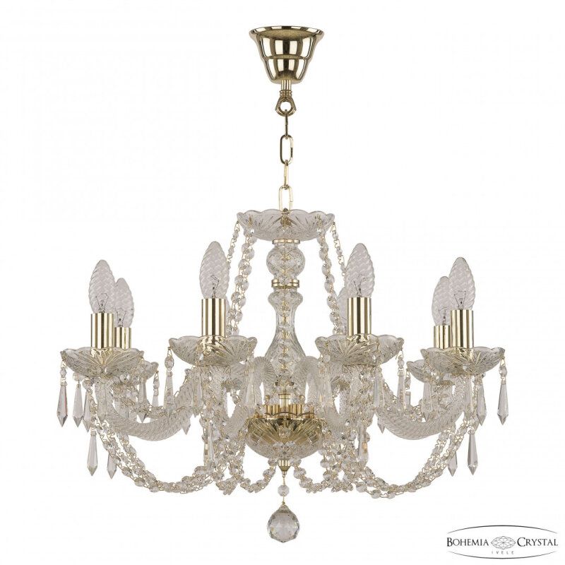 Подвесная люстра Bohemia Ivele Crystal 101 101/8/195 G Drops