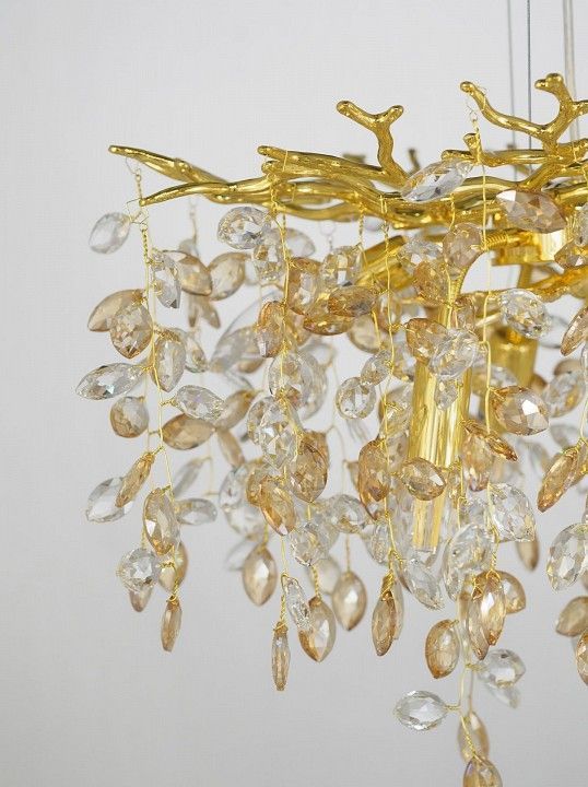 Подвесная люстра LUMINA DECO Brevia LDP 8027-600 GD