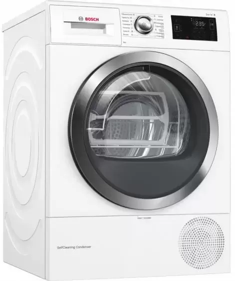 Сушильная машина с тепловым насосом BOSCH WTW876H0OE