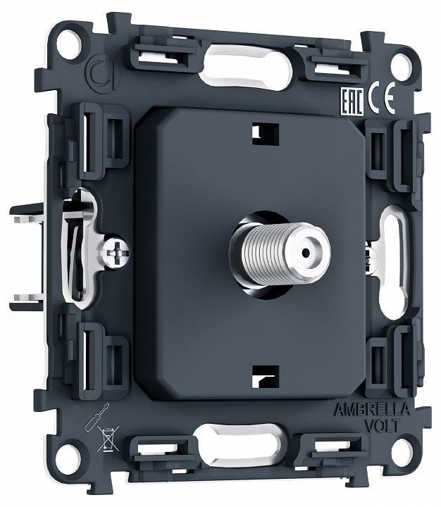 Механизм ТВ-розетки Ambrella Volt VM PR215