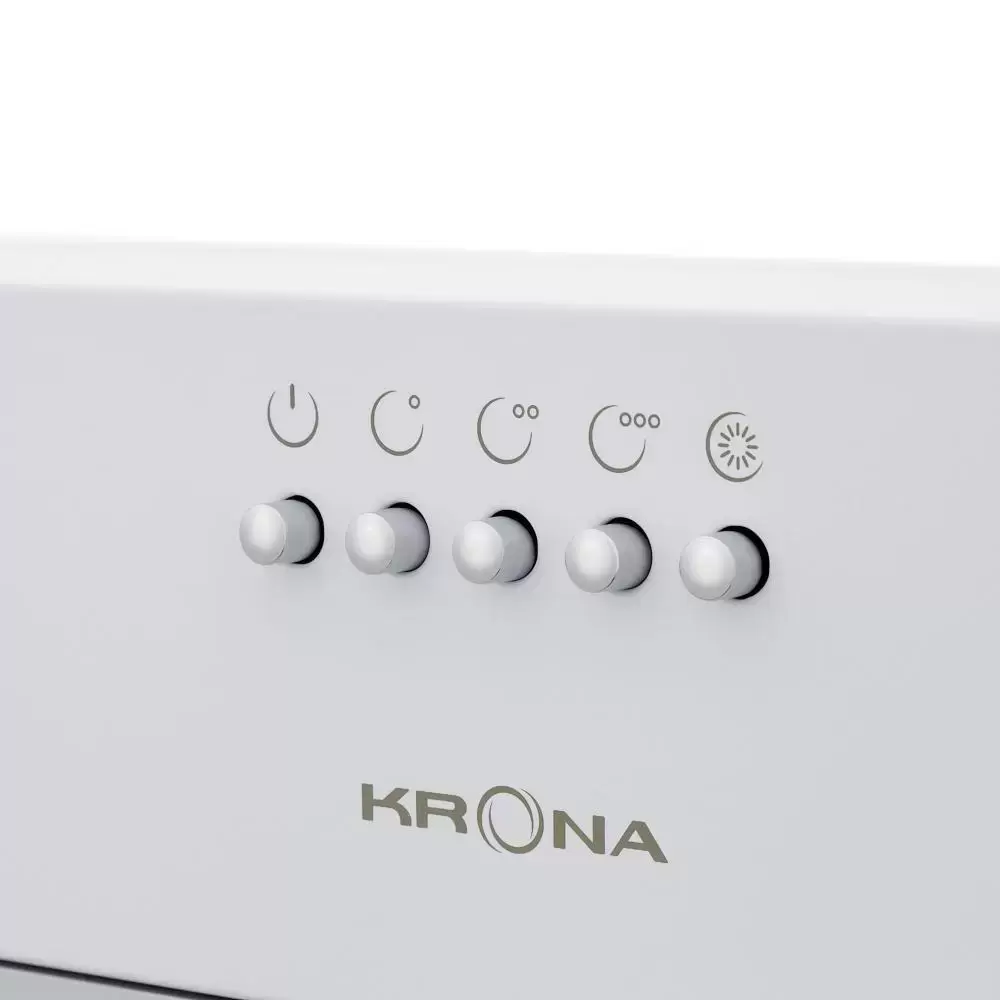 Встраиваемая вытяжка Krona ADEL 600 WHITE PB
