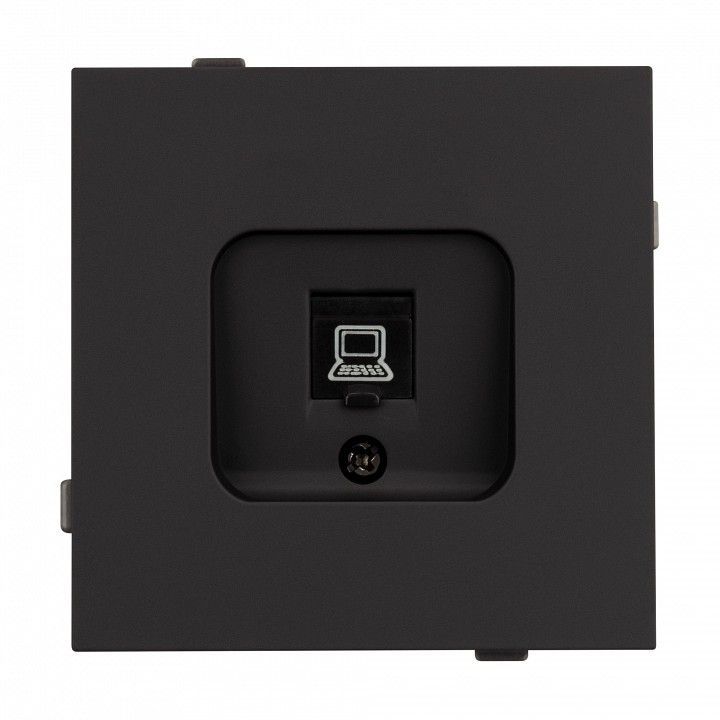 Розетка Ethernet RJ-45 и со шторками, без рамки Arlight SCT-TENDO 054591