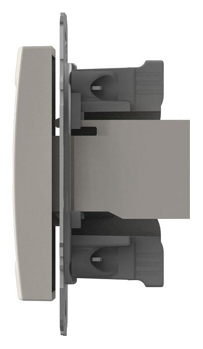 Розетка двойная RJ-12 и Ethernet RJ-45, без рамки Elbi Eleсtriс Zena Vega 609-010200-249