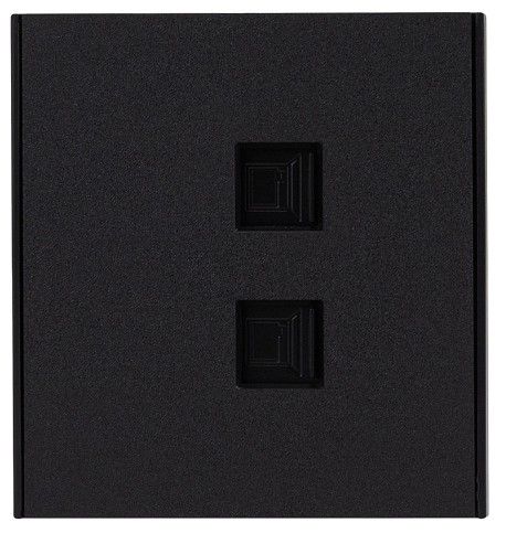 Розетка двойная Ethernet RJ-45 без рамки Kranz STRONG KR-78-0725-5