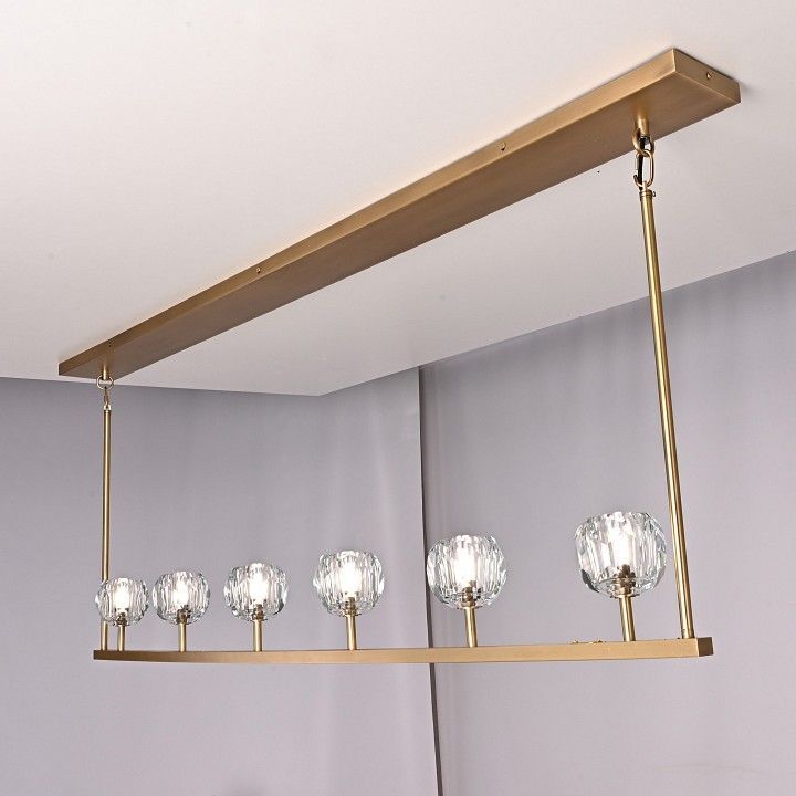 Светильник на штанге Imperiumloft RH Boule De Cristal Linear 40,1222