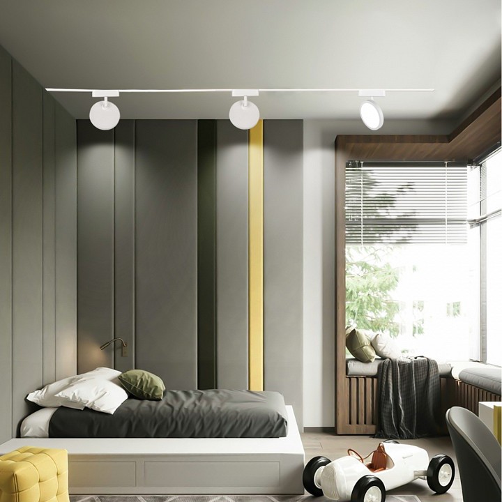 Светильник на штанге Reluce  13008-9.3-001UR magnetic LED9W BK
