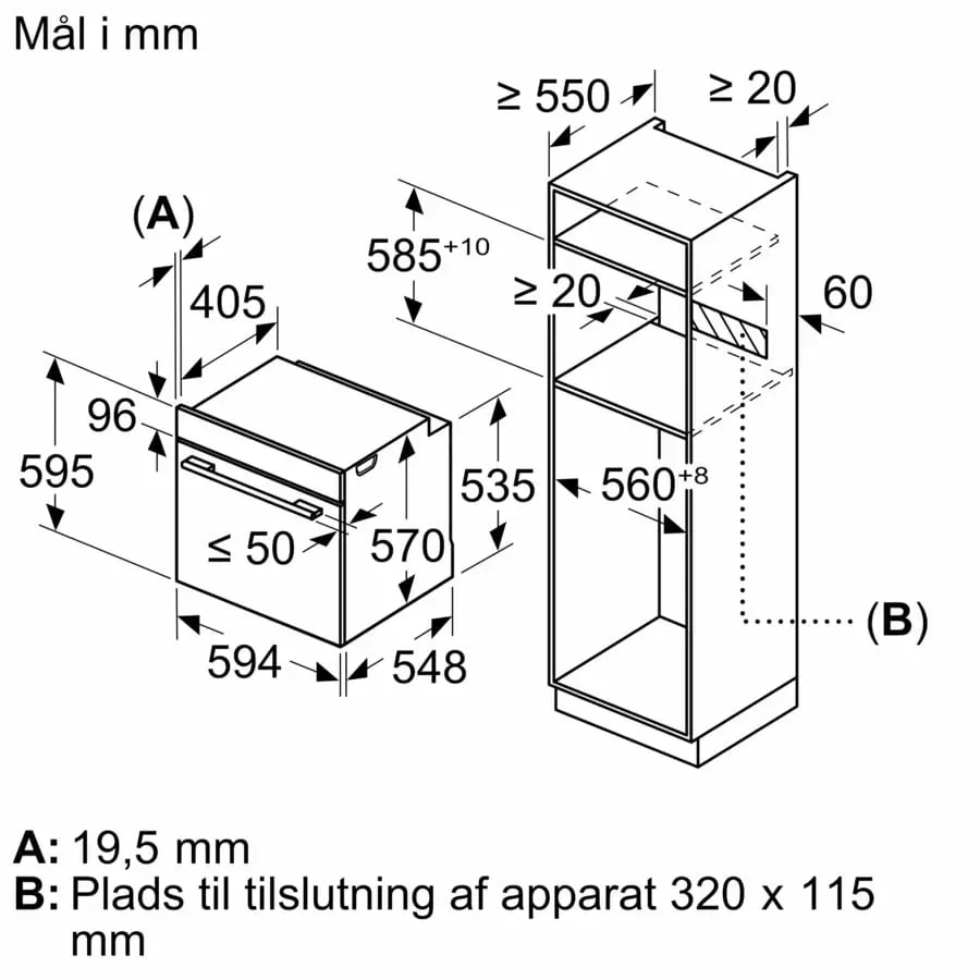 Духовой шкаф Bosch HQA472BB3