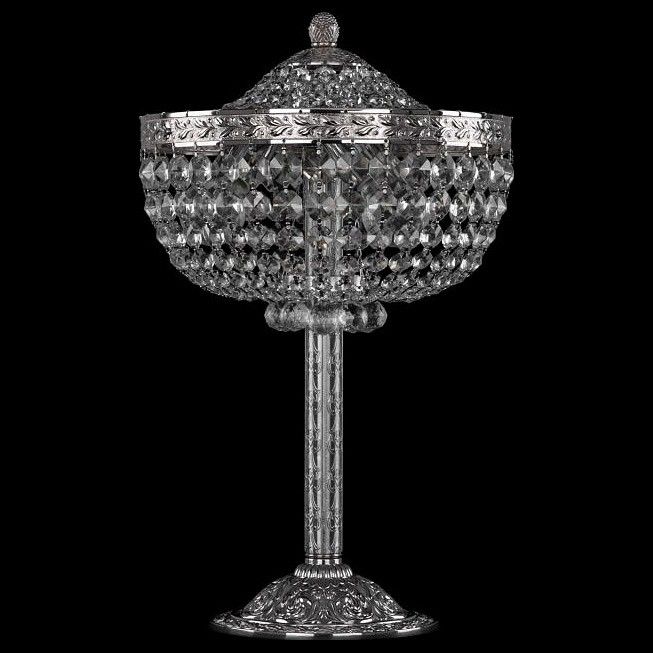 Настольная лампа декоративная Bohemia Ivele Crystal 1928 19281L6/25IV Ni