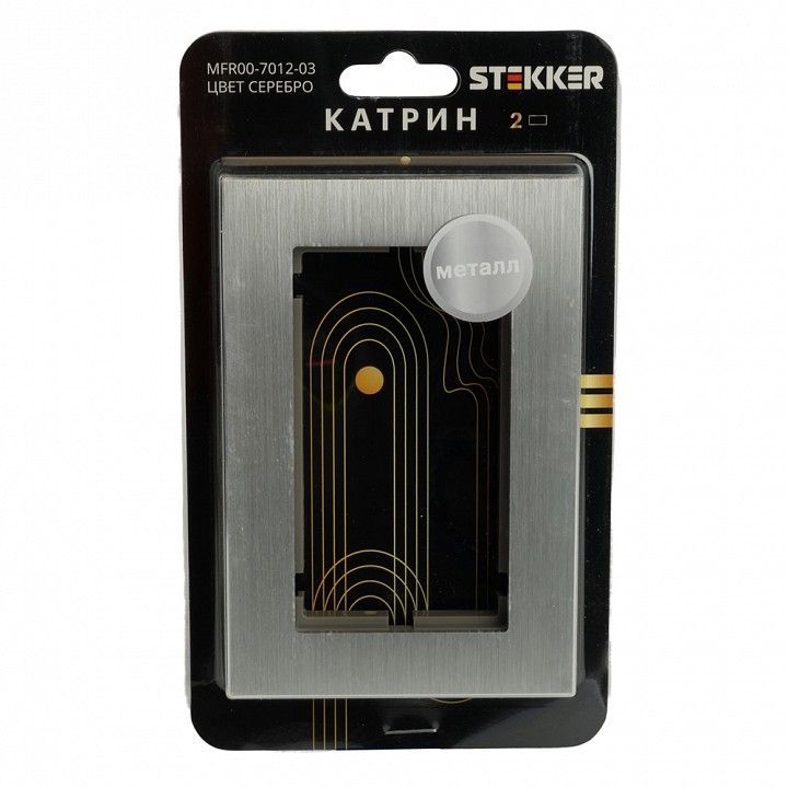 Рамка на 2 поста Stekker Катрин 50031