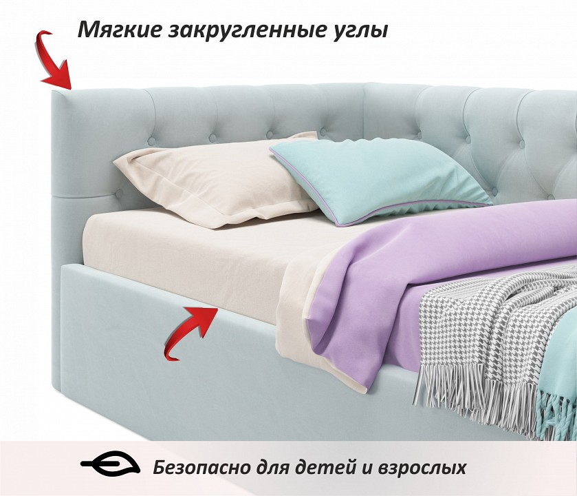 Кровать односпальная Afelia