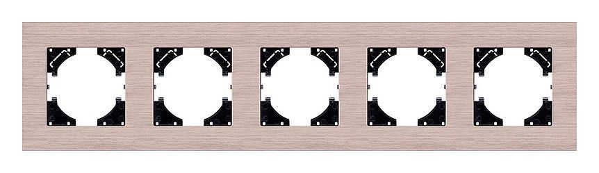 Рамка на 5 постов Kollinger Reflex AL RA5GD