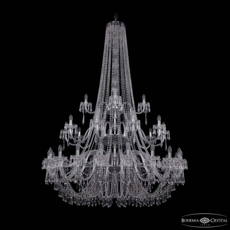 Подвесная люстра Bohemia Ivele Crystal 1403 1403/20+10+5/530/h-203/3d Ni