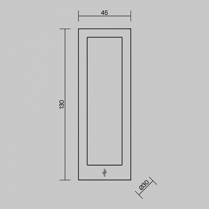 Бра Maytoni Technical Twist C078WL-L3BBS3K