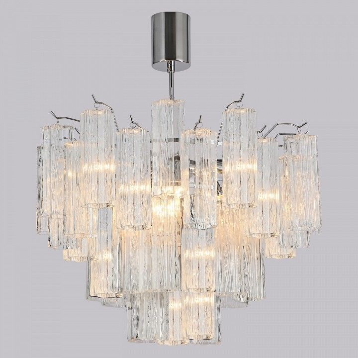 Люстра на штанге ILLUMICO  IL0179-8C-39 CR CL
