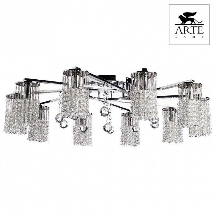 Потолочная люстра Arte Lamp Cascata A3028PL-10CC