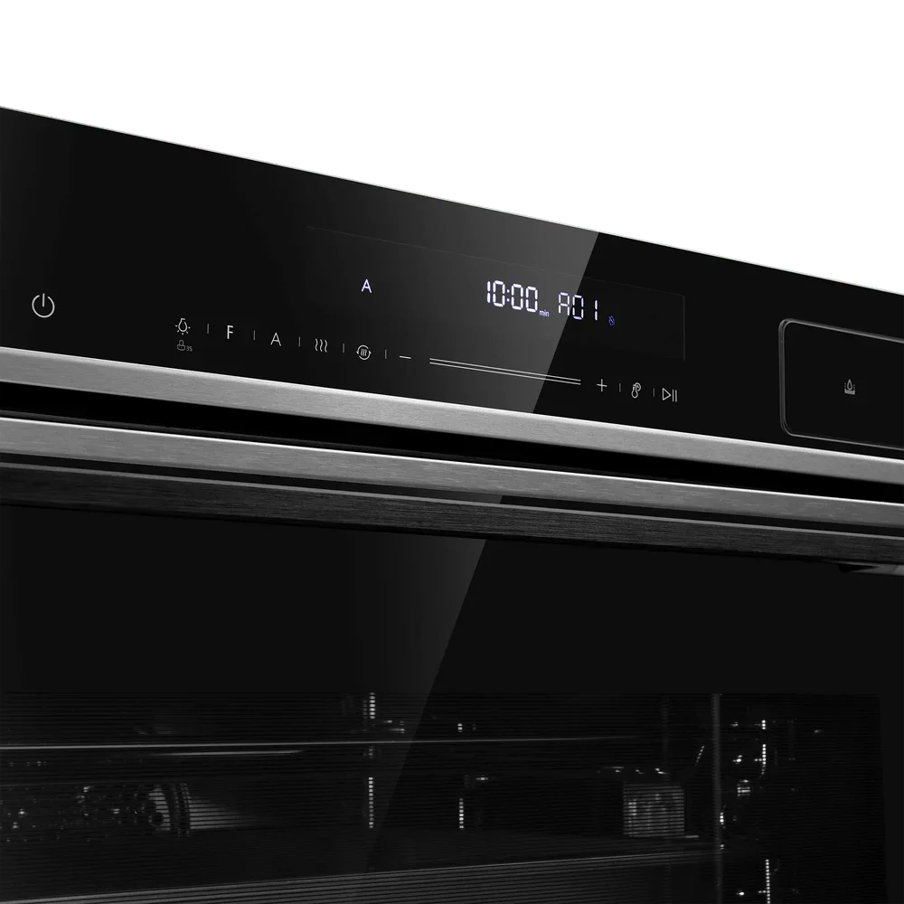 Компактный духовой шкаф с паром Maunfeld MCMO5016STGB