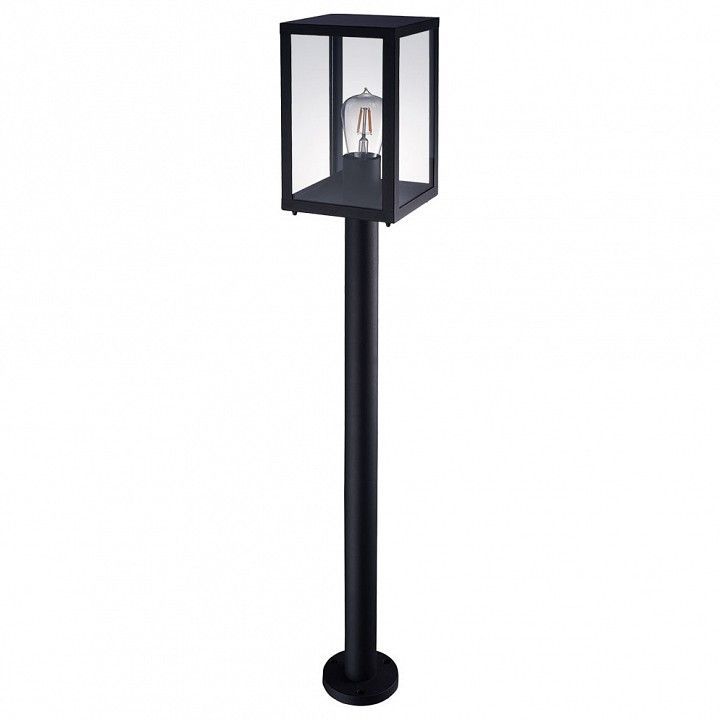 Наземный высокий светильник Arte Lamp Belfast A4569PA-1BK