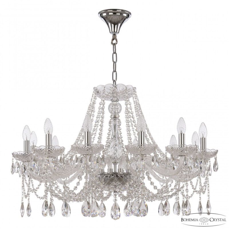 Подвесная люстра Bohemia Ivele Crystal 107 107/12/300 Ni
