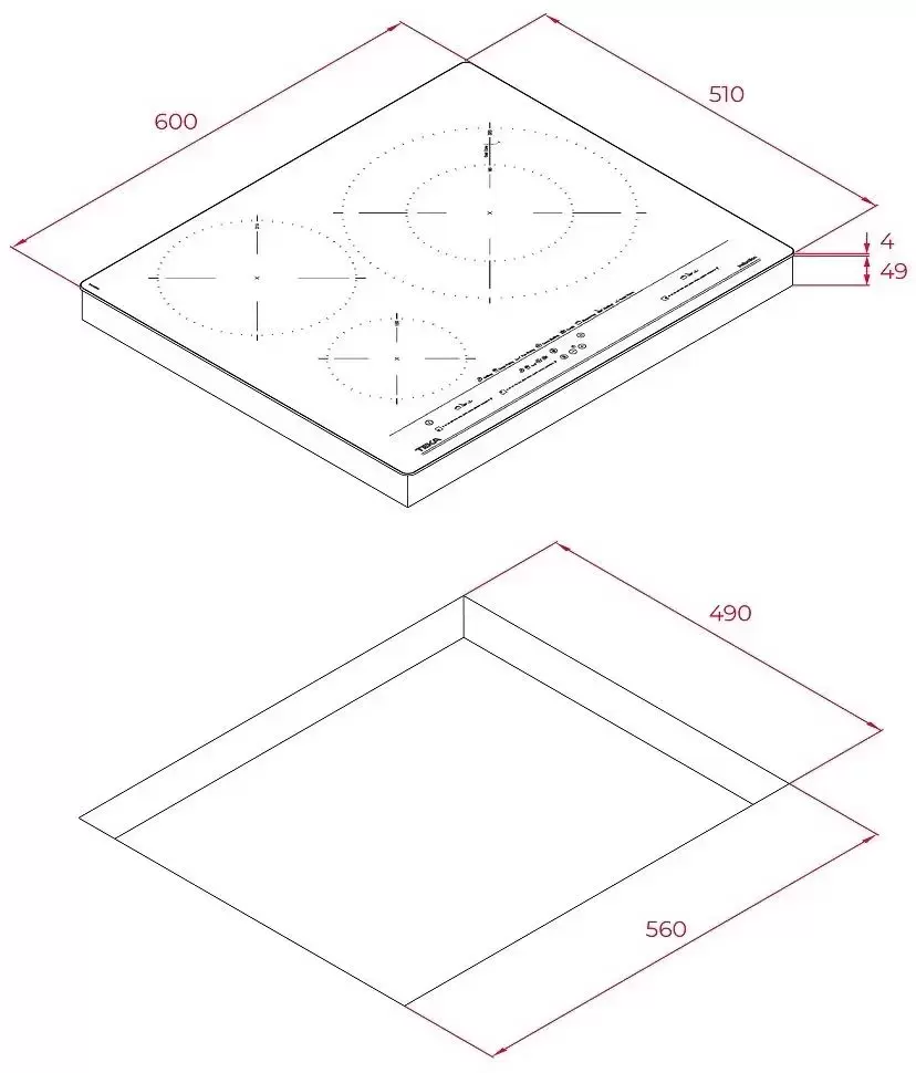 Варочная панель Teka IZC 63630 MST WHITE