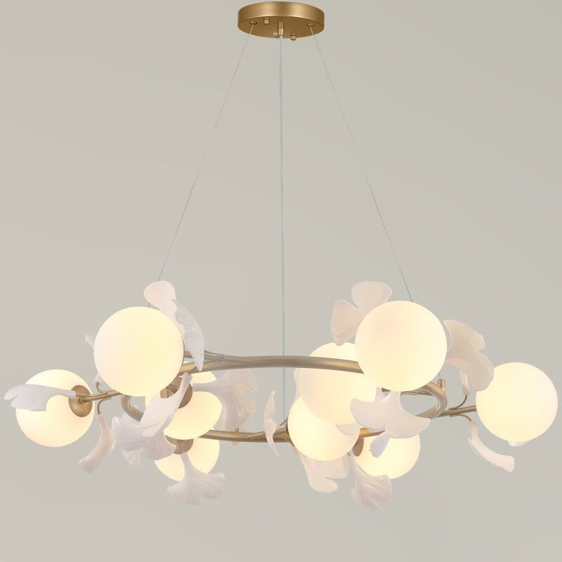 Подвесная люстра ILLUMICO IL1530 IL1530-9PPA-26 GD BOND
