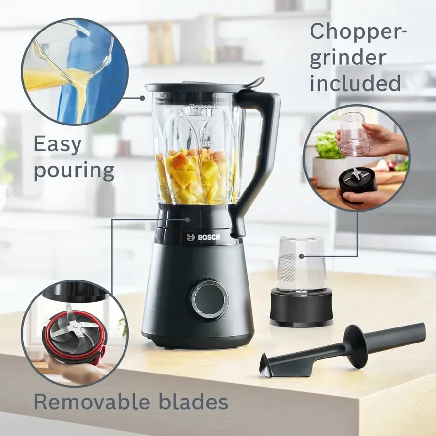 Блендер Bosch MMB6176B черный