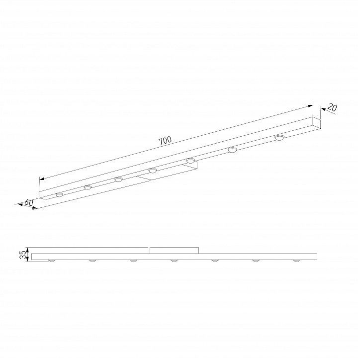 Подсветка для картины Elektrostandard Artline 40162/LED